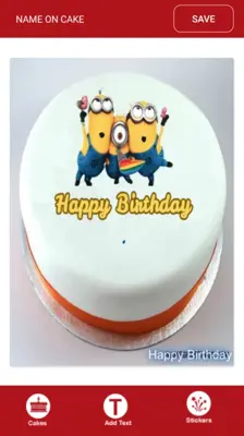 Name On Birthday Cake android App screenshot 0